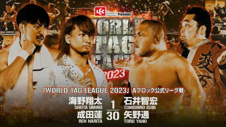 NJPW World Tag League 2023 Night 9 Results Live – December 1