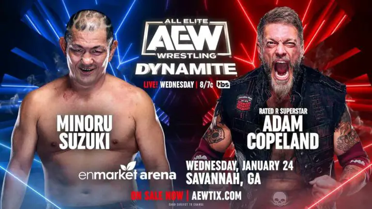 AEW Dynamite January 24, 2024 Updated Match Card & Preview