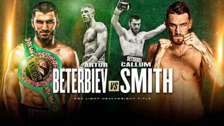 Artur Beterbiev vs Callum Smith Results Live, Card, Time