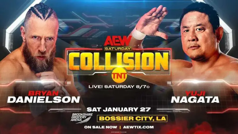 AEW Collision January 27: Danielson vs Nagata, Cassidy & More Set