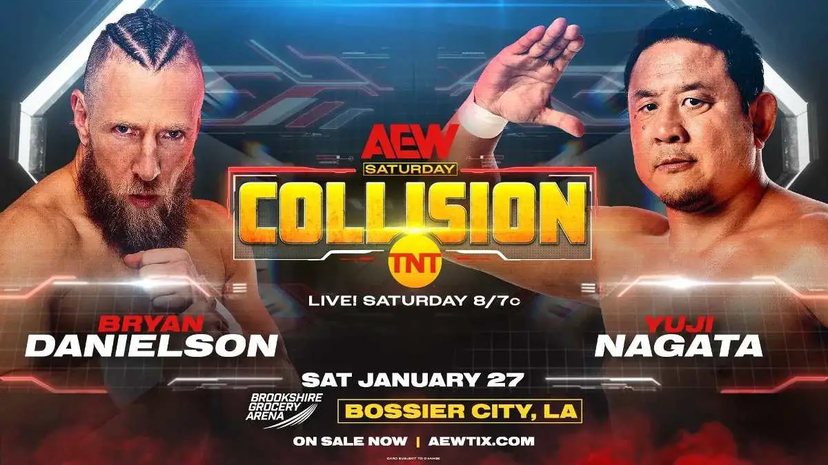 Bryan Danielson vs Yuji Nagata AEW collision