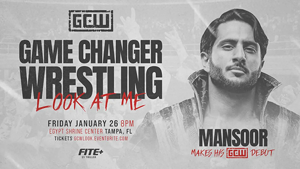 GCW Look At Me Poster 