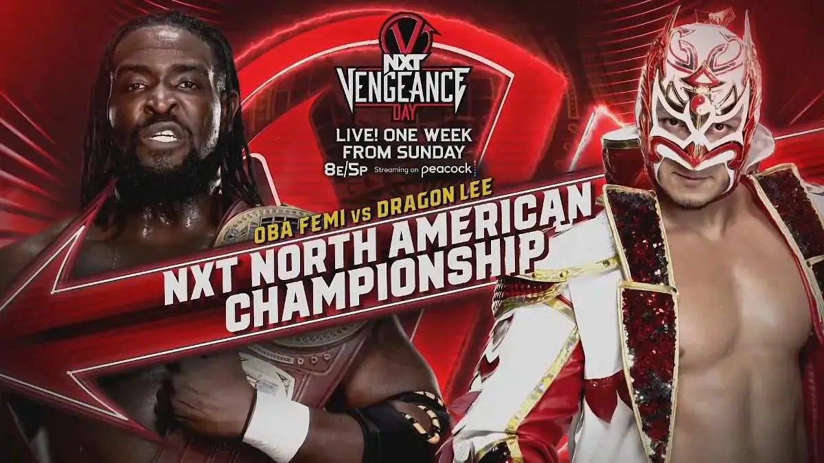 NXT Vengeance Day: Femi vs Lee North American Title Bout Set