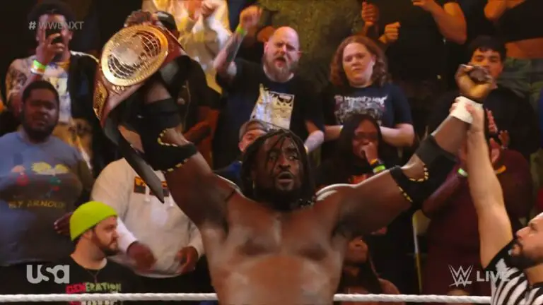 Oba Femi Wins North American Championship on WWE NXT January 9