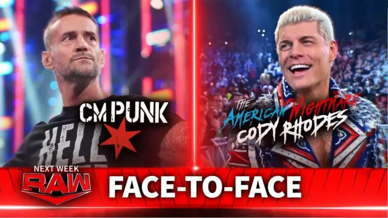 CM Punk Cody Rhodes RAW January 22