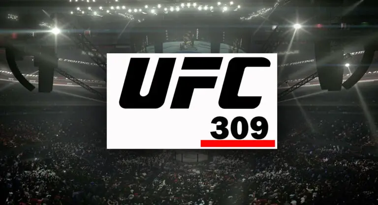 UFC 309 Poster