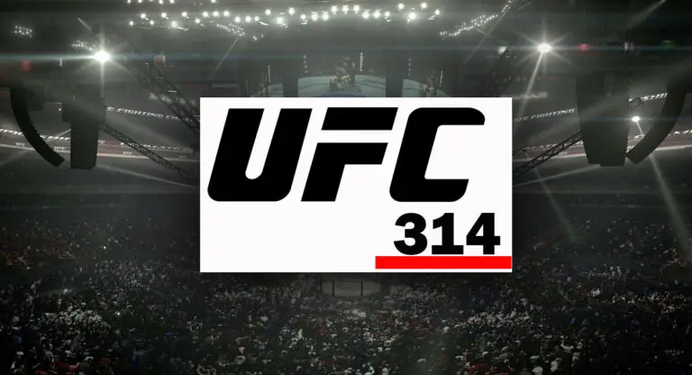 UFC 314 Poster
