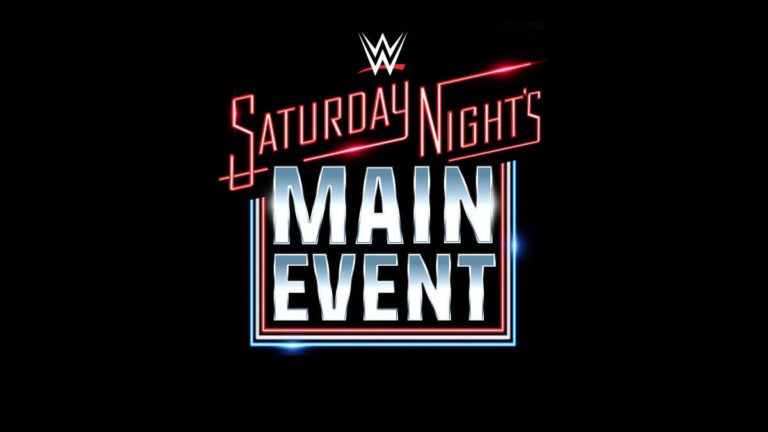 WWE Saturday Night Main Event Logo Poster