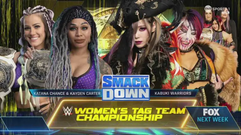 WWE Smackdown January 26: Women’s Tag Title & 2 More Matches Set