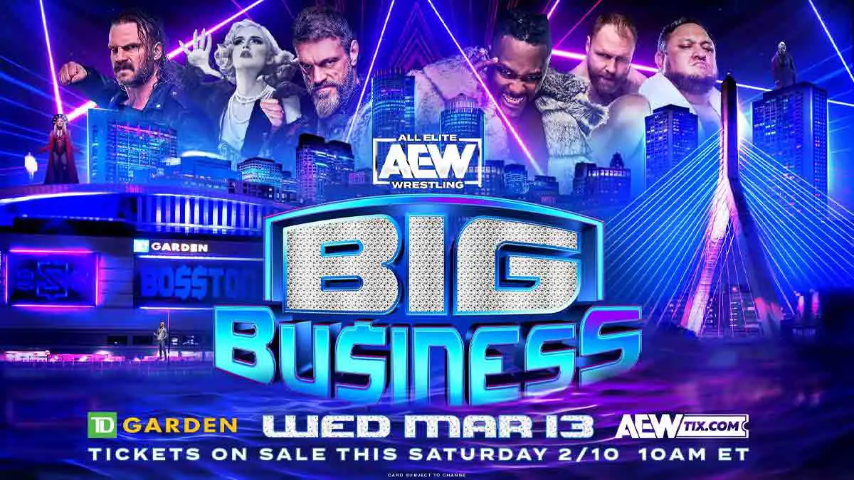 AEW Big Business Announced for Boston, Mercedes Mone Debut Expected