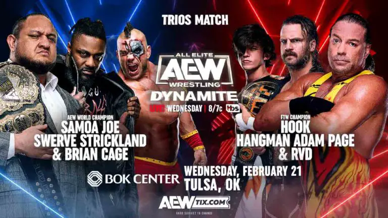AEW Dynamite February 21, 2024 Match Card & Preview