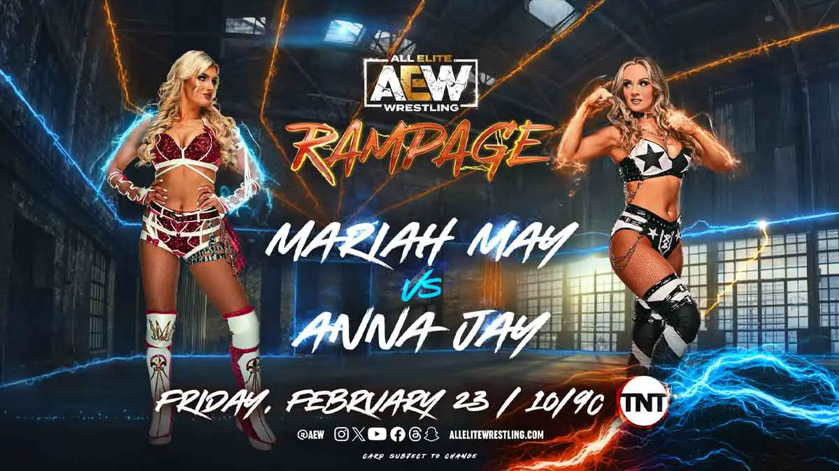 Anna Jay vs Mariah May AEW Rampage February 23
