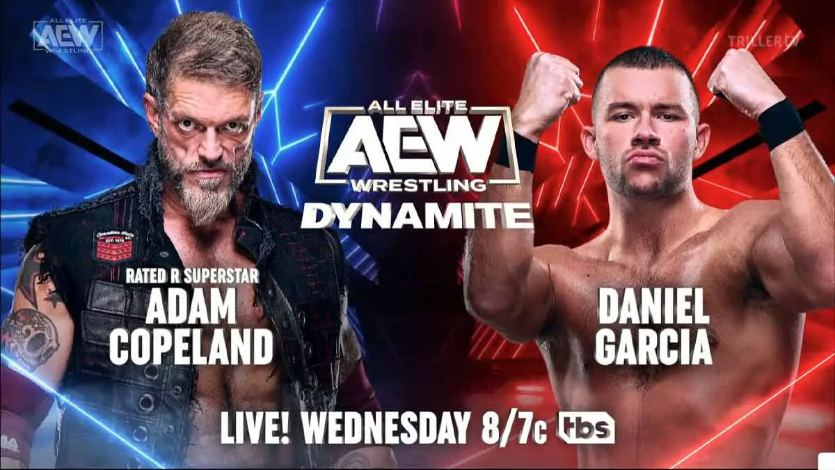 Adam Copeland vs Daniel Garcia AEW Dynamite February 14