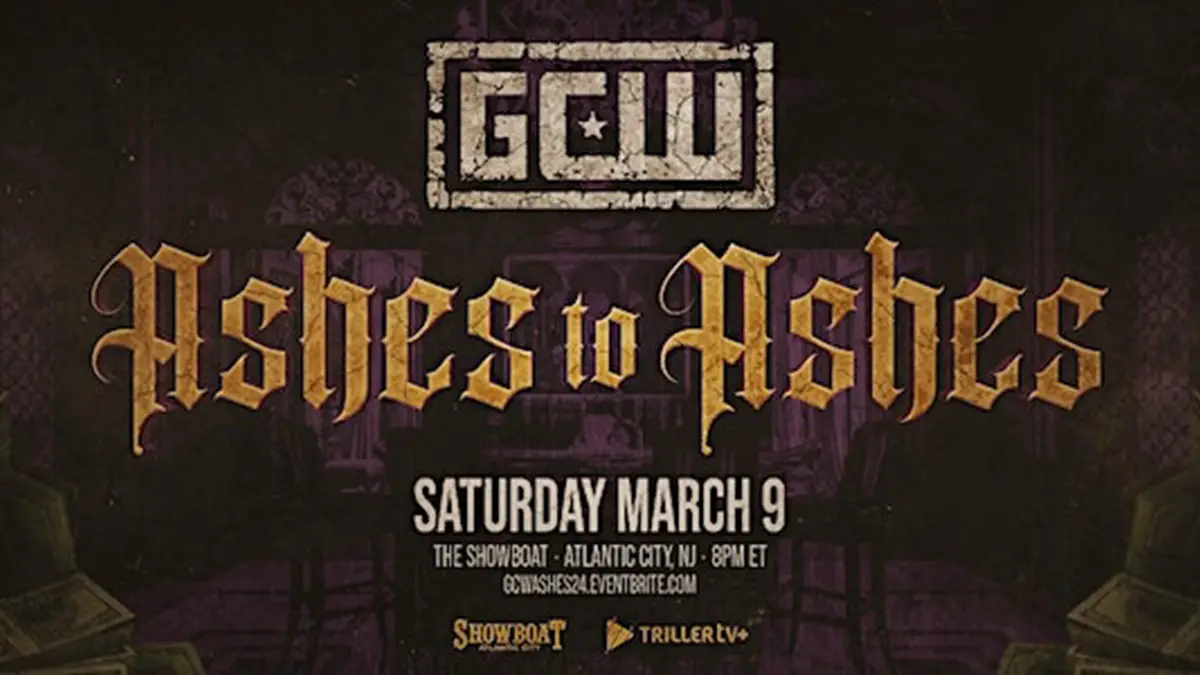 GCW Ashes To Ashes Poster