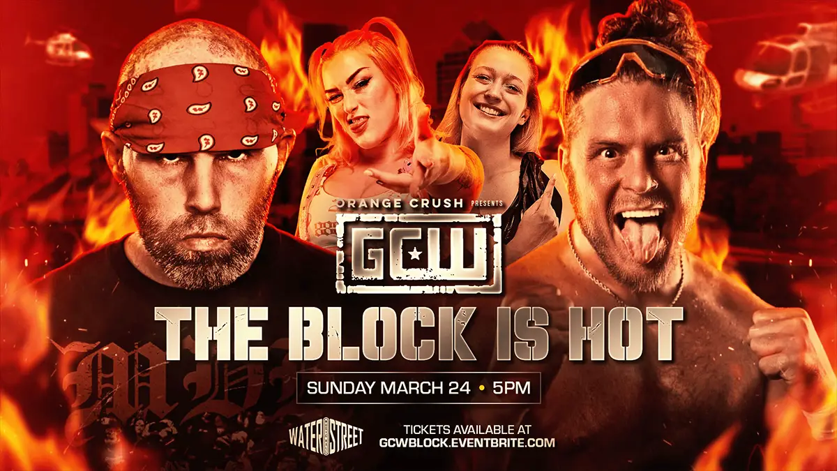 GCW The Block Is Hot 2024 Poster