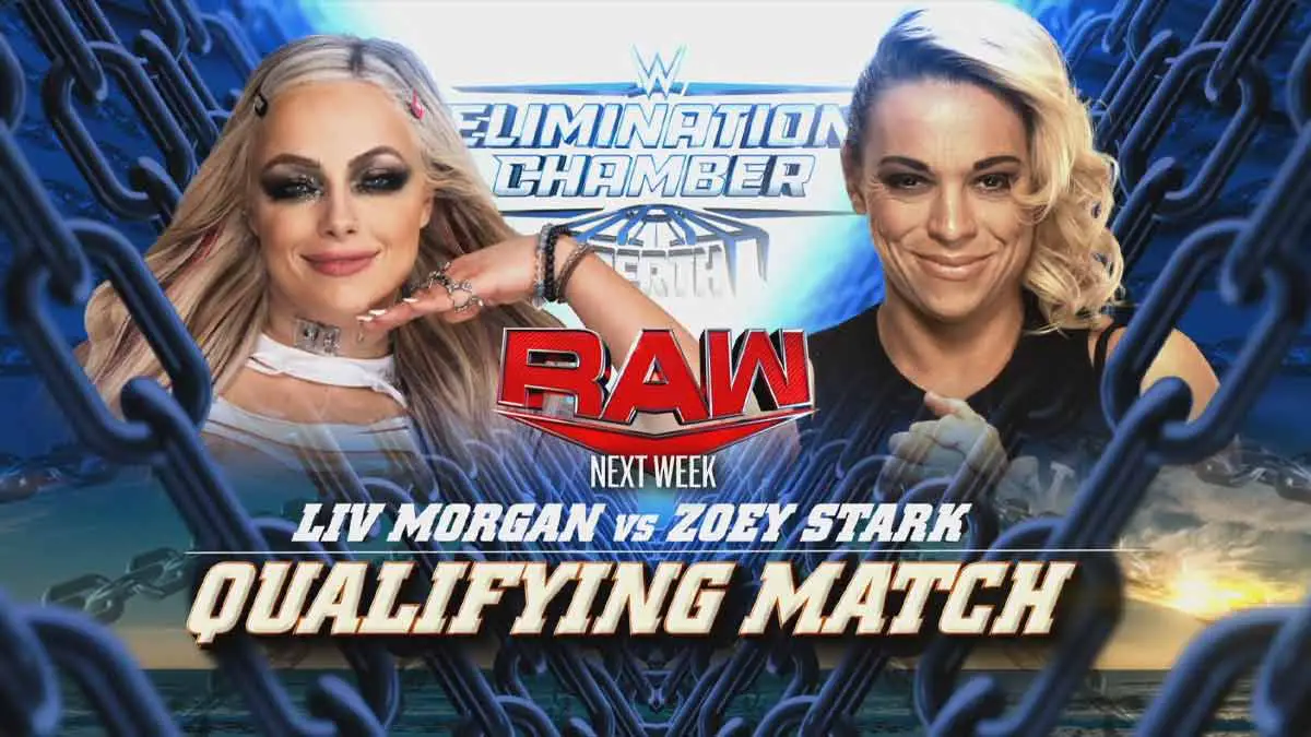 Liv Morgan vs Zoey Stark WWE RAW February 12