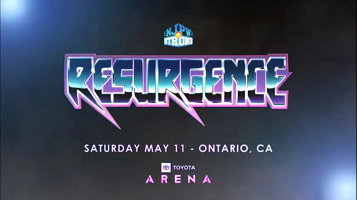 NJPW Resurgence 2024 Date and Location Announced ITN WWE