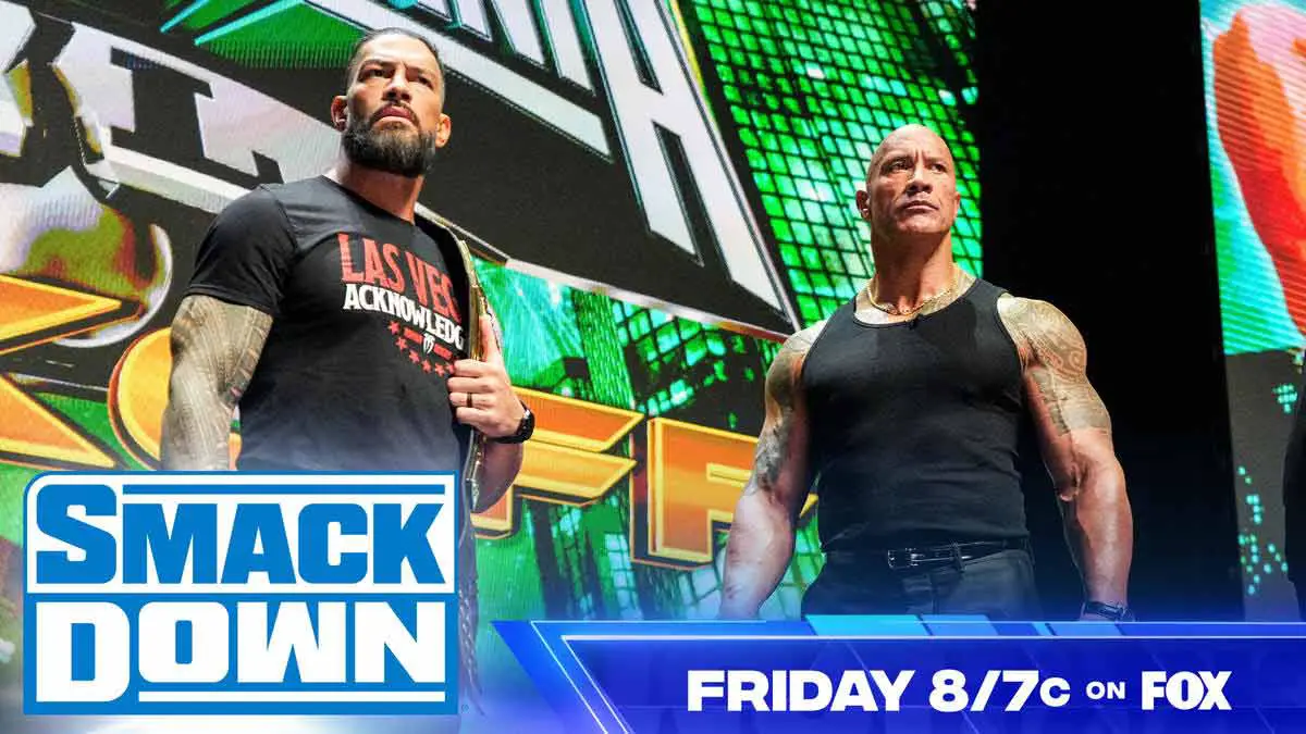 The Rock & Roman Reigns WWE SmackDown February 16