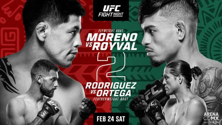 UFC Mexico City 2024 Results from Prelims & Main Card