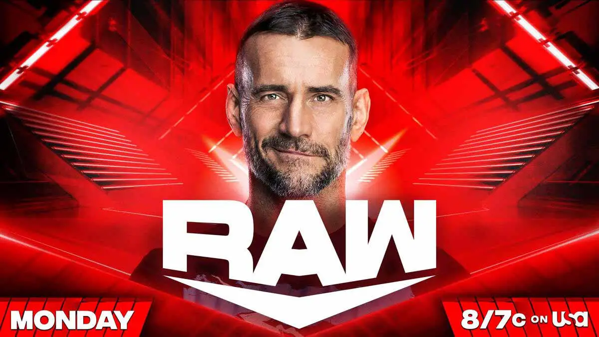 CM Punk WWE RAW Chicago March 25 2024