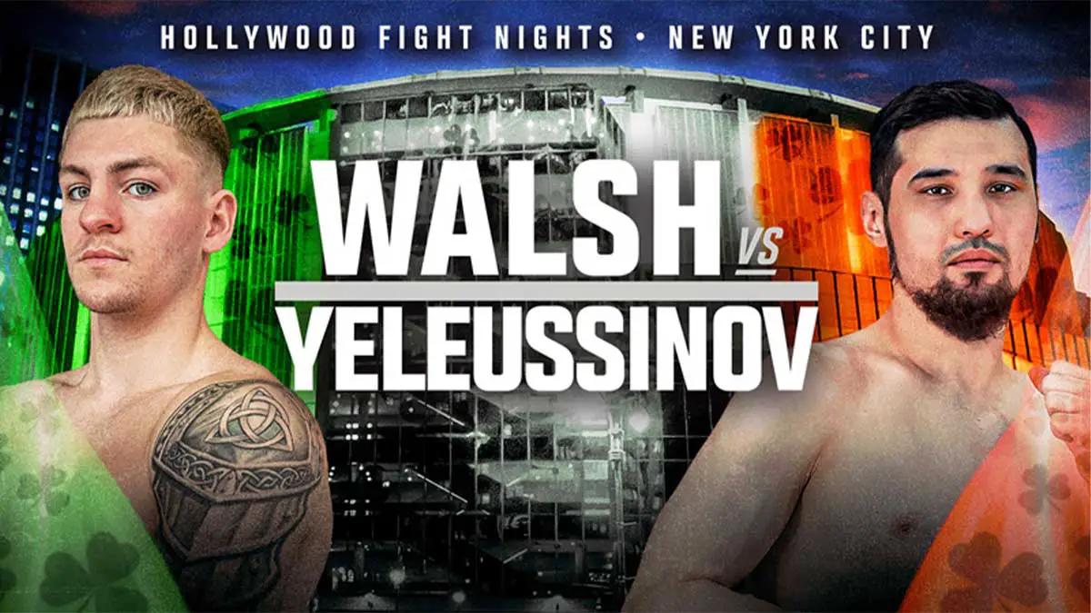 Callum Walsh vs Dauren Yeleussinov Poster 
