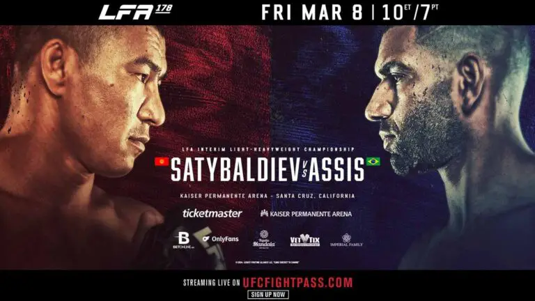 LFA 178 Satybaldiev vs Assis Results Live, Fight Card
