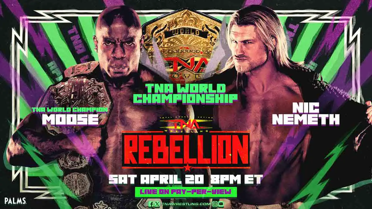TNA Rebellion 2024: World Title & Tag Team Title Match Announced