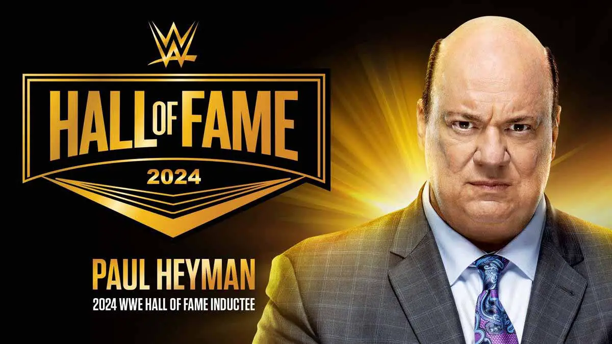 Paul Heyman WWE Hall of Fame 2024