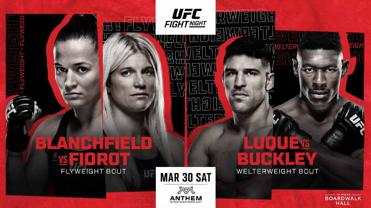UFC Atlantic City Fight Night Weigh In Results, Live Video