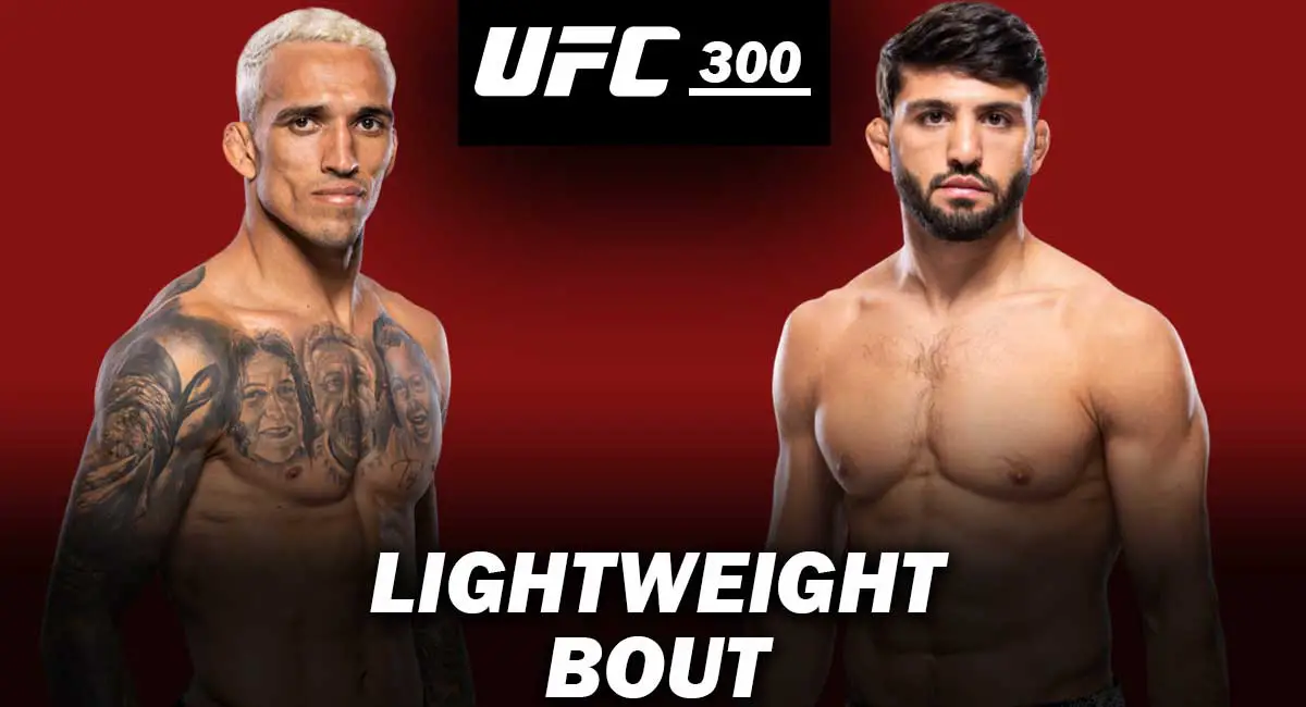 Charles Oliveira vs Arman Tsarukyan UFC 300 Live Blog Updates