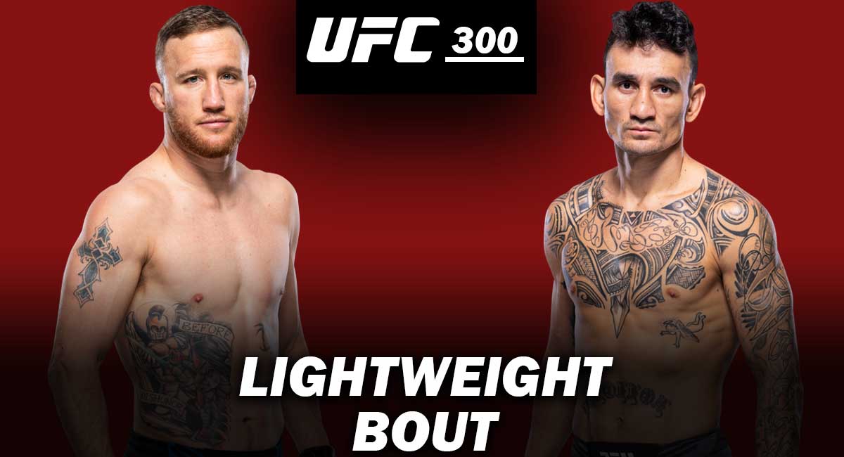 Justin Gaethje vs Max Holloway UFC 300 Live Blog Updates Play by Play