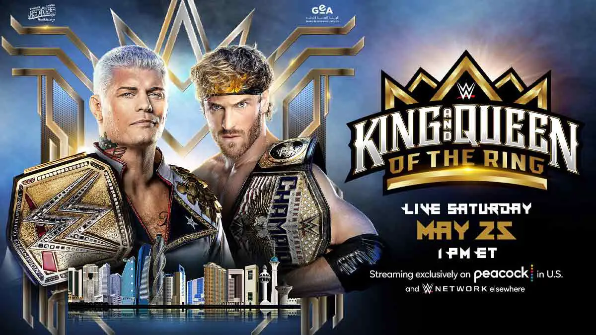 Cody Rhodes vs Logan Paul Set for WWE King & Queen of The Ring