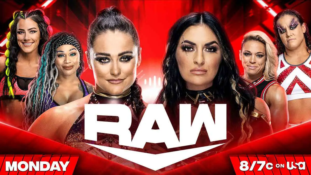 WWE RAW July 22, 2024 Preview & Match Card