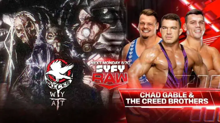 Wyatt Sicks WWE RAW August 5
