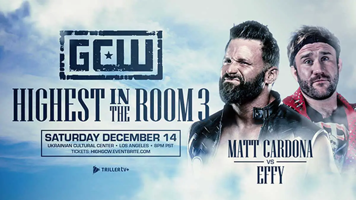 GCW Highest In The Room 3 Poster