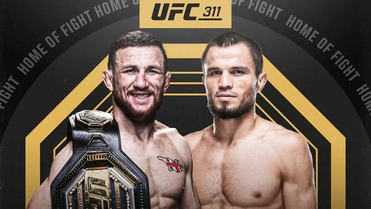 Merab Dvalishvilli vs Umar Nurmagomedov UFC 311 Live Blog