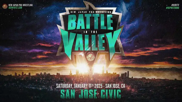 NJPW Battle In The Valley 2025 Poster