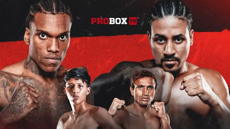 Najee Lopez vs Lenin Castillo Poster