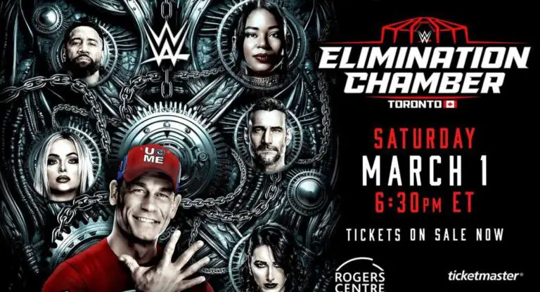 WWE Elimination Chamber Poster 2025