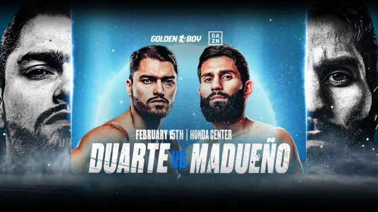 Oscar Duarte vs Miguel Madueno Poster