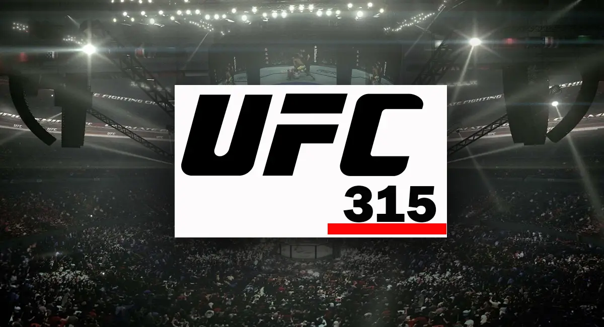 UFC 315 Poster