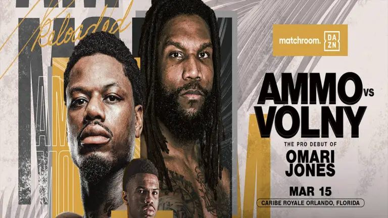 Austin Williams vs. Patrice Volny Poster