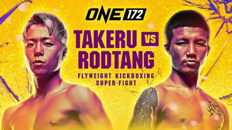 ONE 172 Takery vs Rodtang Poster