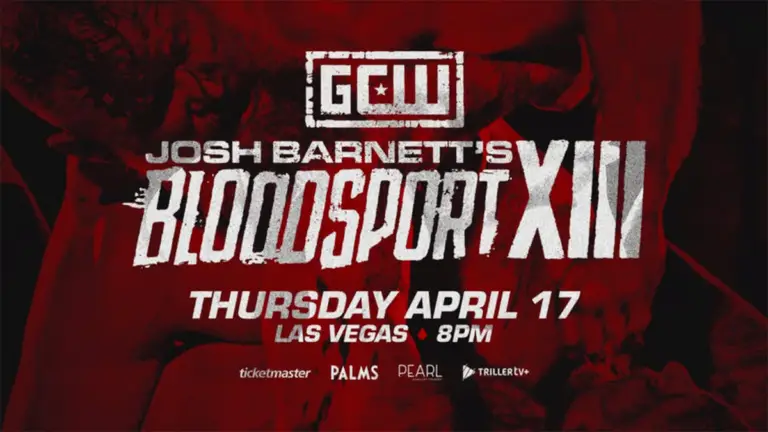 GCW Josh Barnett's Bloodsport XIII Poster