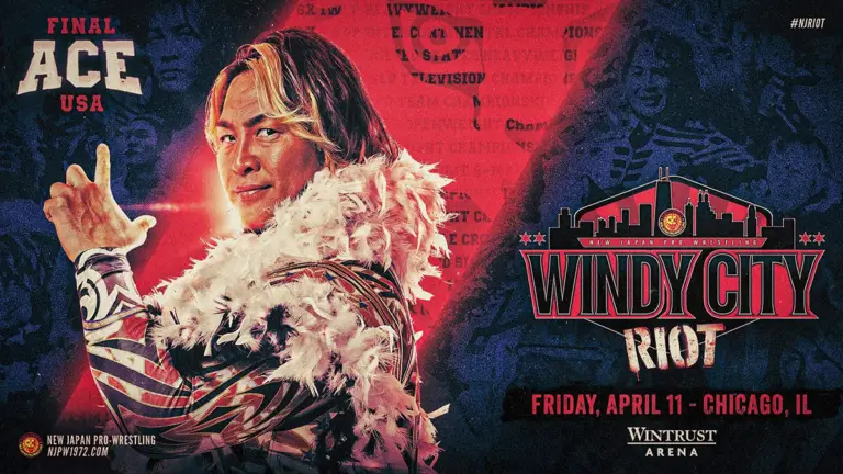 NJPW Windy City Riot Poster