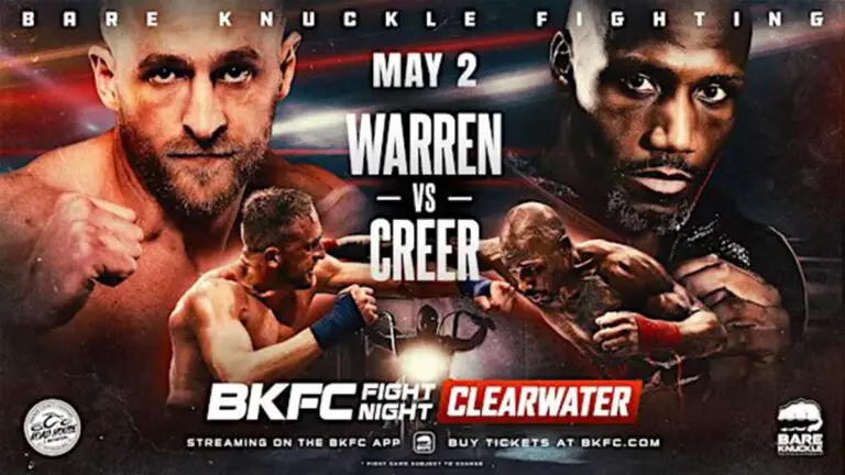 BKFC Fight Night Clearwater Poster