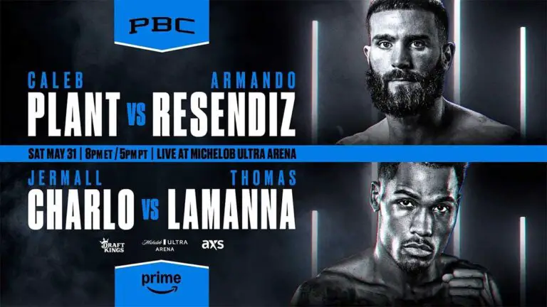 Caleb Plant vs Jose Armando Resendiz Poster