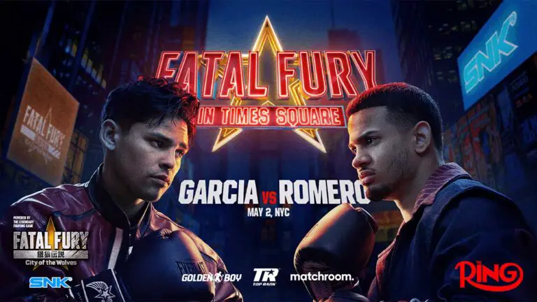 Ryan Garcia vs Rolando "Rolly" Romero Poster
