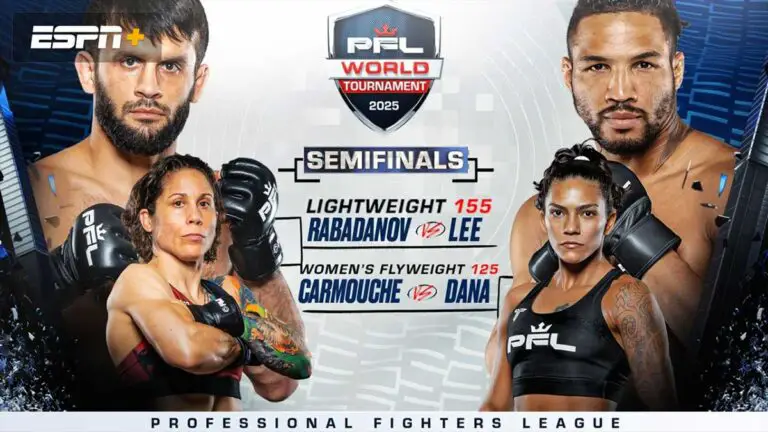 2025 PFL Semifinals Poster