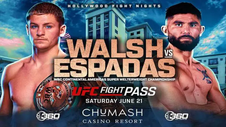 Callum Walsh vs Elias Espadas Poster